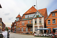 Hitzacker, Markt mit Altem Rathaus