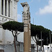 Columns of the Temple of Venus Genetrix in the Forum of Julius Caesar in Rome, July 2012