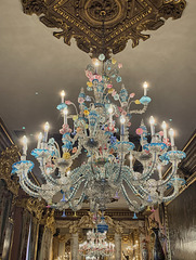 Murano glass chandelier, Museo Cerralbo