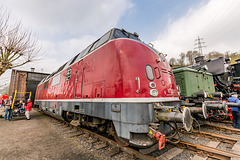 V 200 017 der DB in Bochum-Dahlhausen