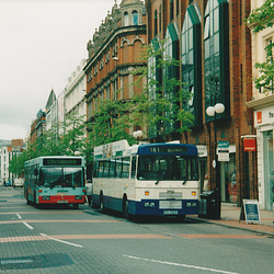 Ulsterbus RXI 3325 and Citybus DCZ 2100 - 5 May 2004