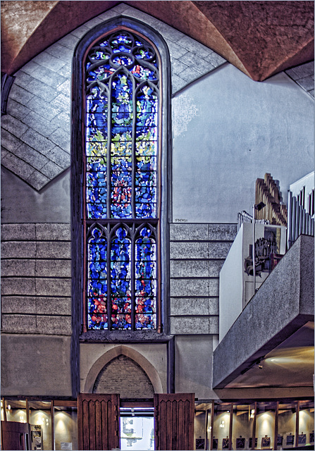 Church window in Aachen