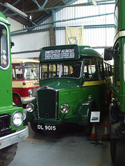 DSCF8759 Former Southern Vectis DL 9015 at the Isle of Wight Bus and Coach Museum - 6 July 2017