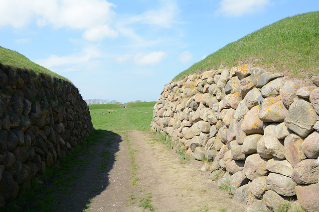 Denmark, Viking Castle Trelleborg, Eastern Gate