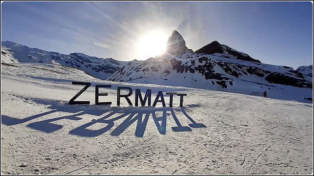 Zermatt : un controluce travolgente