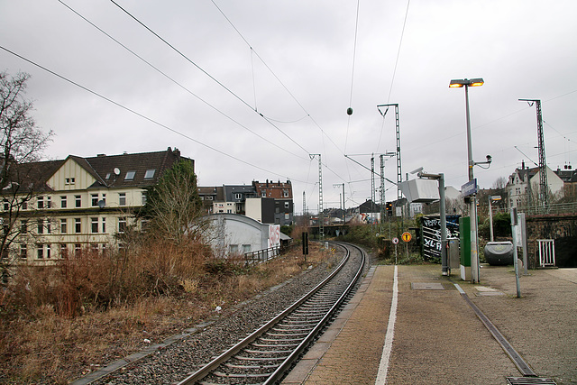 S-Bahn-Haltepunkt Hagen-Wehringhausen / 29.01.2022