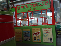 DSCF8762 Seaview Services display at the Isle of Wight Bus and Coach Museum - 6 July 2017