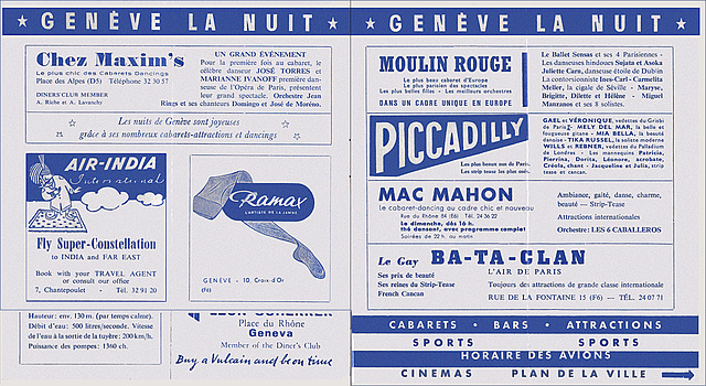 La Semaine Geneve (5), 1956