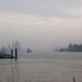 Trüber Tag am Hamburger Hafen