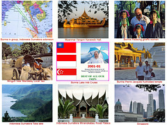 Myanmar Singapore Indonesia Triple Trip