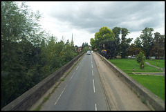 crossing Wallingford Bridge