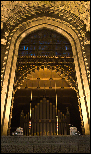 Rosslyn Chapel - organ loft
