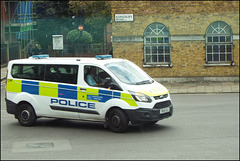 Metropolitan police vehicle