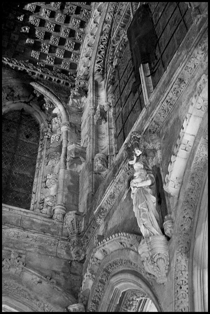 Rosslyn Chapel - corner