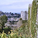 Carisbrooke Castle wall and tower