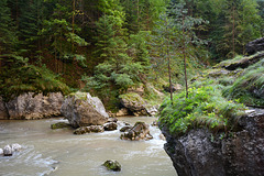 Romania, Bicaz River in the Gorge of the Same Name