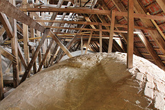 Grevesmühlen, Kirchen-Dachstuhl