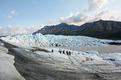 Alaska, The Lake on the Tongue of the Matanuska Glacier