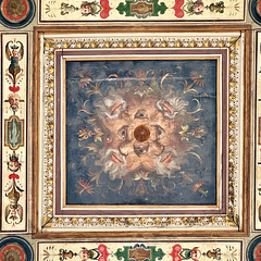 Perugia 2023 – Galleria Nazionale dell’Umbria – Ceiling of the Farnese Room