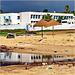 Ombrelloni di paglia sulla spiaggia di Hammamet