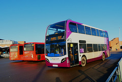 Stagecoach East Midlands 15654 (FX10 AFU) in King’s Lynn - 14 Jan 2022 (P1100496)