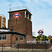 redbridge tube station, london