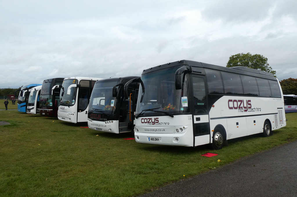 Cozy Travel vehicles at Showbus - 29 Sep 2019 (P1040590)