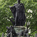 Statue of Francis, Duke of Bedford in Russell Square in London, May 2014