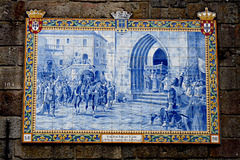 Ponte de Lima- Azulejo Tiles on Igreja Matriz