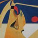 Detail of the Bather by Miro in the Museum of Modern Art, August 2010