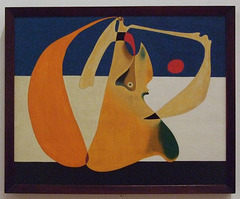 Bather by Miro in the Museum of Modern Art, August 2010