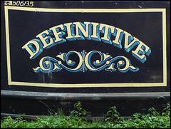 Definitive narrowboat