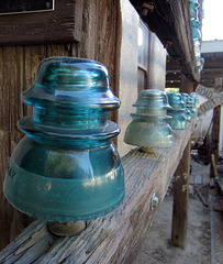 Glass Insulators at Coachella Valley History Museum (2602)
