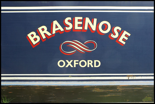 Brasenose narrowboat