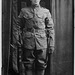 Studio Portrait of WW I Soldier with Rifle (Columbus Barracks)