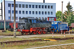 Schwerin, Rangierfahrt im Eisenbahnmuseum