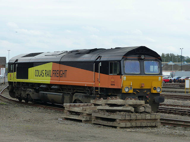 66846 at Eastleigh - 9 May 2016