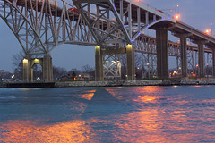 Blue Water Bridge Reflections