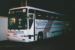 Rapsons V943 JST at Knutsford Service Area in the middle of the night - 27 Mar 2001