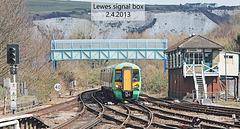 Lewes signal box 2 4 2013