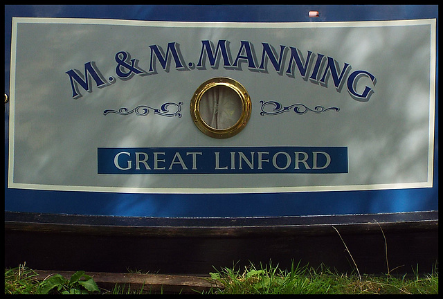 Great Linford narrowboat