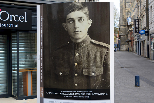 Arras 2017 – Corporal Jules Julien de Cruyenaere