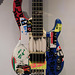 Detail of the Punk Bass Played by Flea of the Red Hot Chilli Peppers in the Metropolitan Museum of Art, September 2019