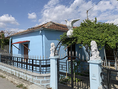 Blue house, Greek Macedonia