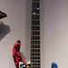 Punk Bass Played by Flea of the Red Hot Chilli Peppers in the Metropolitan Museum of Art, September 2019