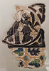 Tapestry Fragment with Two Figures in the Metropolitan Museum of Art, March 2022