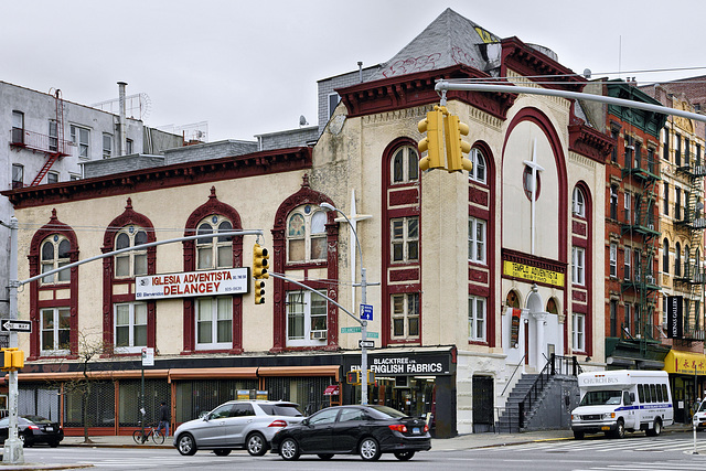 Templo Adventista del Septimo Dia – Delancey Street at Forsyth, Lower East Side, New York, New York