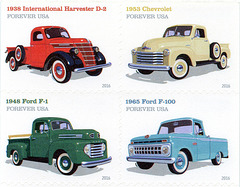 Pickup Truck Stamps