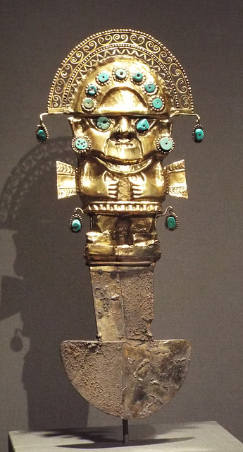 Peruvian Ceremonial Knife in the Metropolitan Museum of Art, May 2018