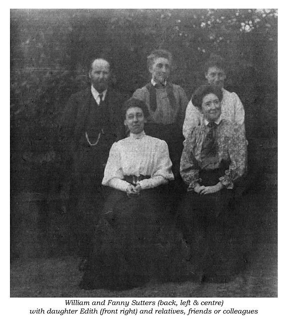 William & Fanny with colleagues perhaps c1900